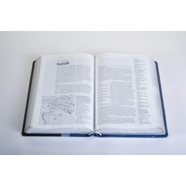 NLT Study Bible, TuTone (Red Letter, LeatherLike, Twilight Blue/Brown)