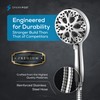 SparkPod 10-Mode Shower Head with Hose - Luxury 5" High