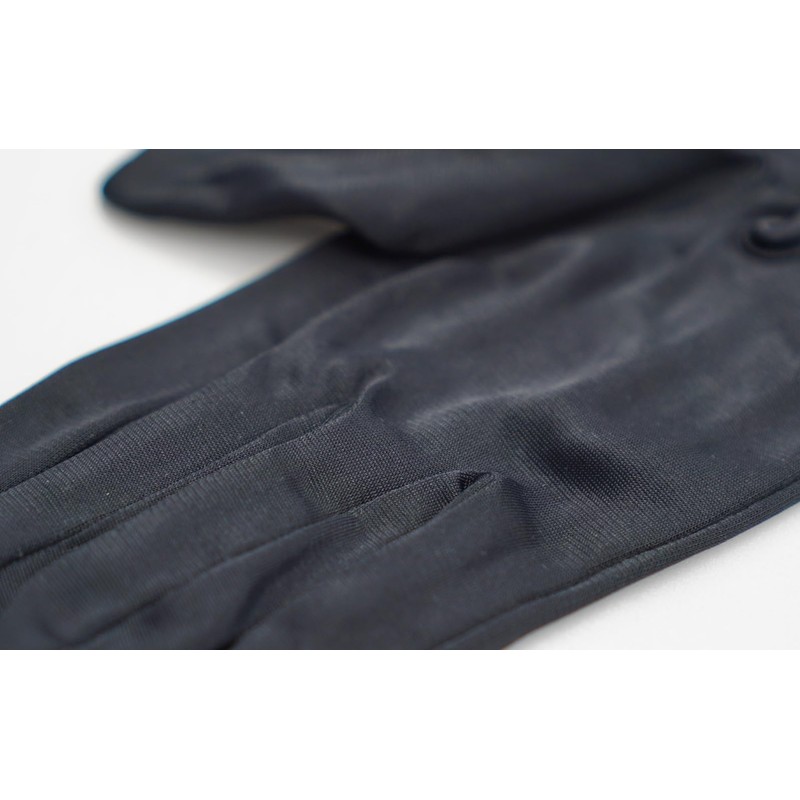 SANDAI Long-awaited Black Formal Men's Black Gloves with Hooks (M