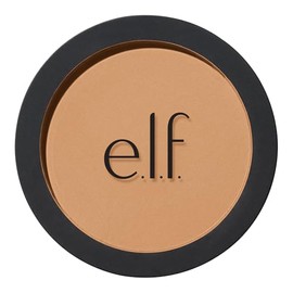 e.l.f, Primer-infused Bronzer, Long-Wear, Matte, Bold, Lightweight, Blends Easily, Contours Cheeks, Forever Sun Kissed, All-Day Wear, 0.35 Oz