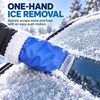 Car Ice Scraper Mitt for Winter – ABS Windshield Snow