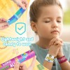 LovesTown 48PCS Christian Snap Bracelets, Bible Verses Religious Slap Multi
