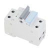 Dual Power Manual Transfer Switch DIN Rail Mounting Single Side