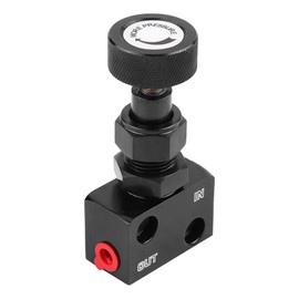 Universal Lab Brake Valve Brake Proportioning Valve Brake Proportional Valve Universal Motorsport Brake Shut-off Deposit Valve Pressure Regulator Black