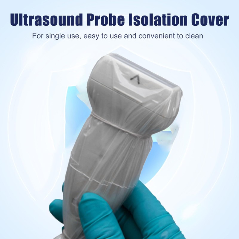 JZRYL Ultrasound Probe Cover - Latex-Free Sterile Disposable Clear, 5