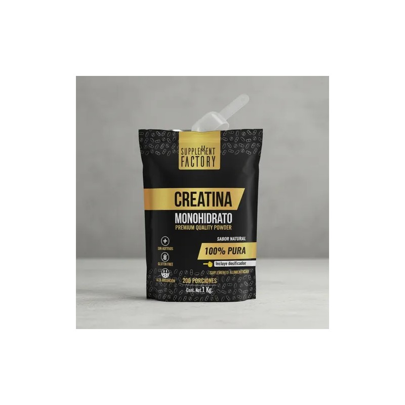 Creatina Monohidratada Pura 1 Kg Natural