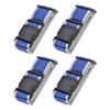 sourcing map Luggage Straps Suitcase Belts with Buckle Label, 2Mx5cm