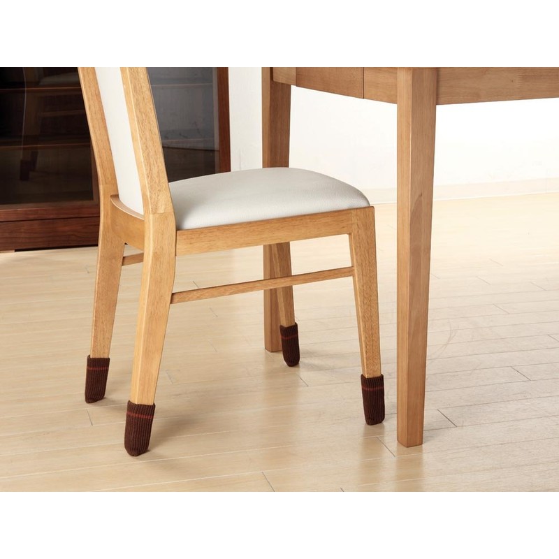 sumairukizzu Scratch-Resistant Chair Leg Cover Brown AIC – 01 