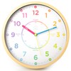 LittleHippo Learning Clock for Kids for Teaching to Tell Time