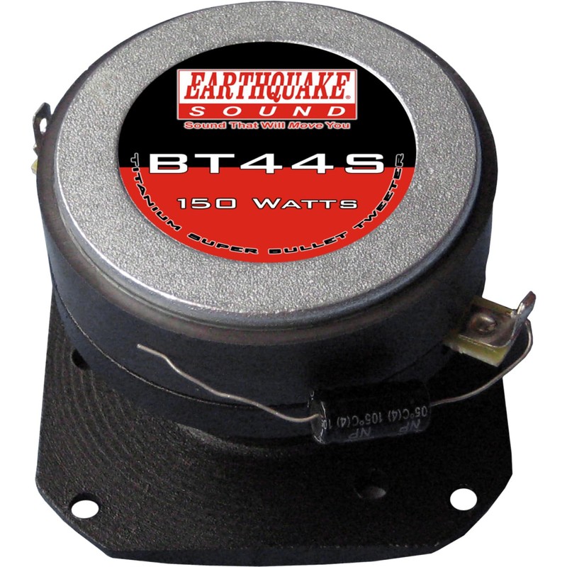 EARTHQUAKE Sound BT44S Car/Pro Audio 3.5-inch Titanium Dome Super Bullet