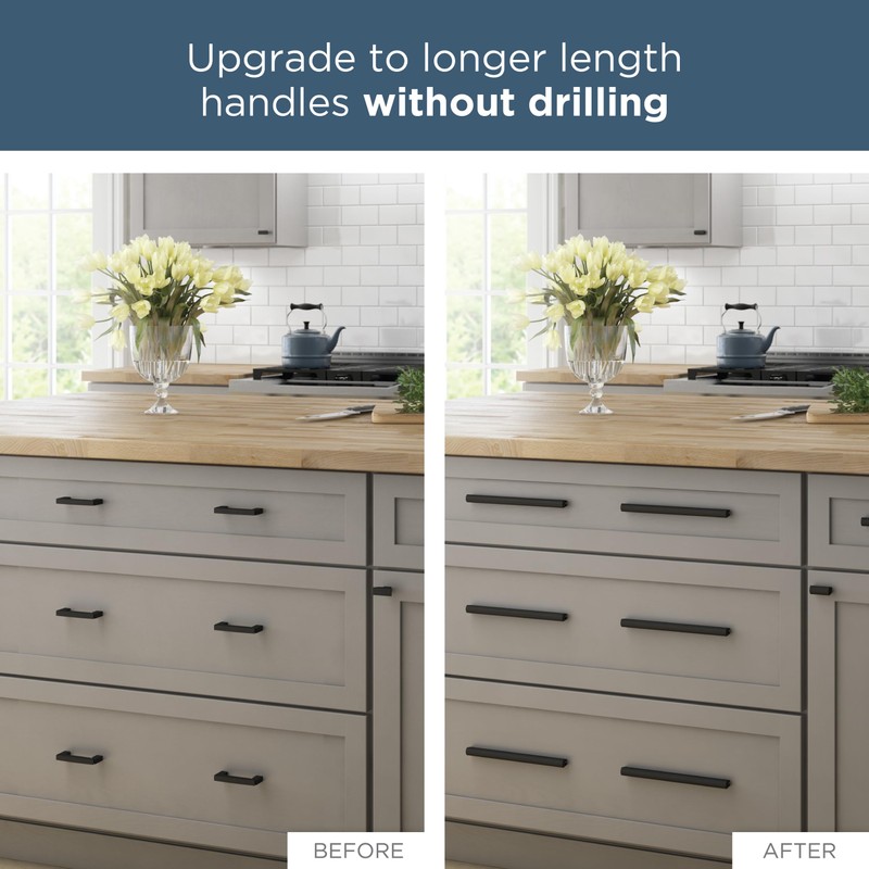 Franklin Brass Dropped Edge Adjusta-Pull Adjustable 1 to 4 in.