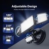 Onforu 2 Pack 65W LED Motion Sensor Outdoor Lights, 6500LM