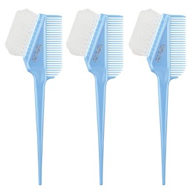 [Outlet Product] Sanby Industrial Hair Dye Brush K-60, Set of 3 (Light Blue) Made in Japan