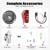 Electric Starter Motor Kit for Honda GX240 8HP GX270 9HP,Flywheel,