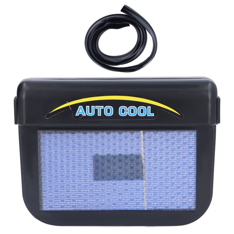 Solar Power Car Auto Air Vent Cool Fan Cooler Ventilation