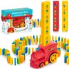Domino Train, Domino Train for Kids, Automatic Set for Kids,