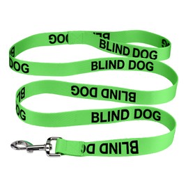 Native Pup Service Dog Leash, Blind, Deaf Alert Accessories (Blind)
