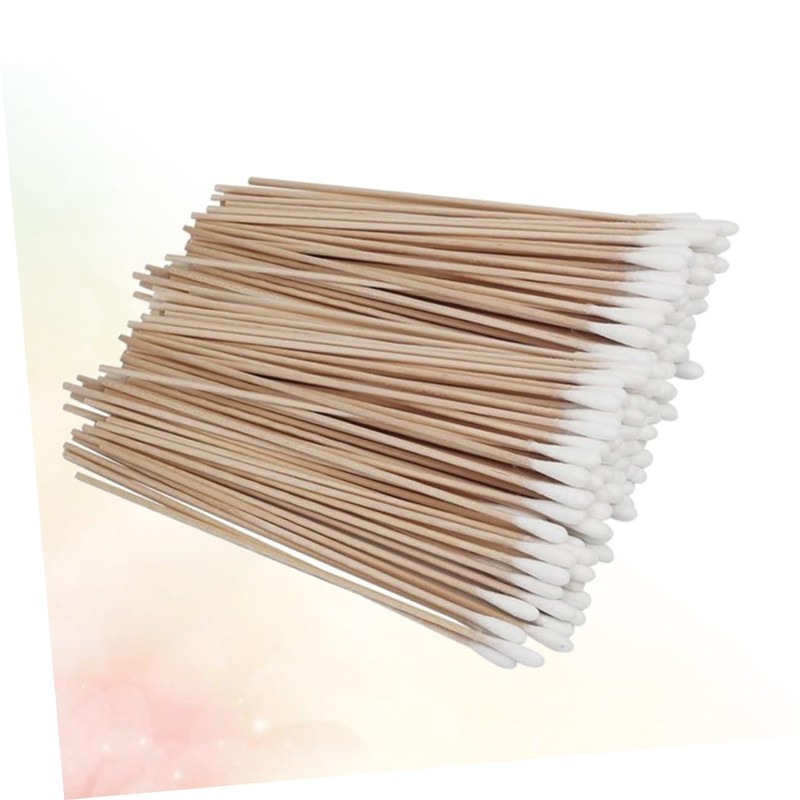 Baluue 6 Packs Cotton Stick Swab Cleaning Cotton Swabs Pet