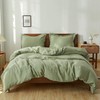 Simple&Opulence 100% Linen Duvet Cover Set 2pcs Natural French Basic