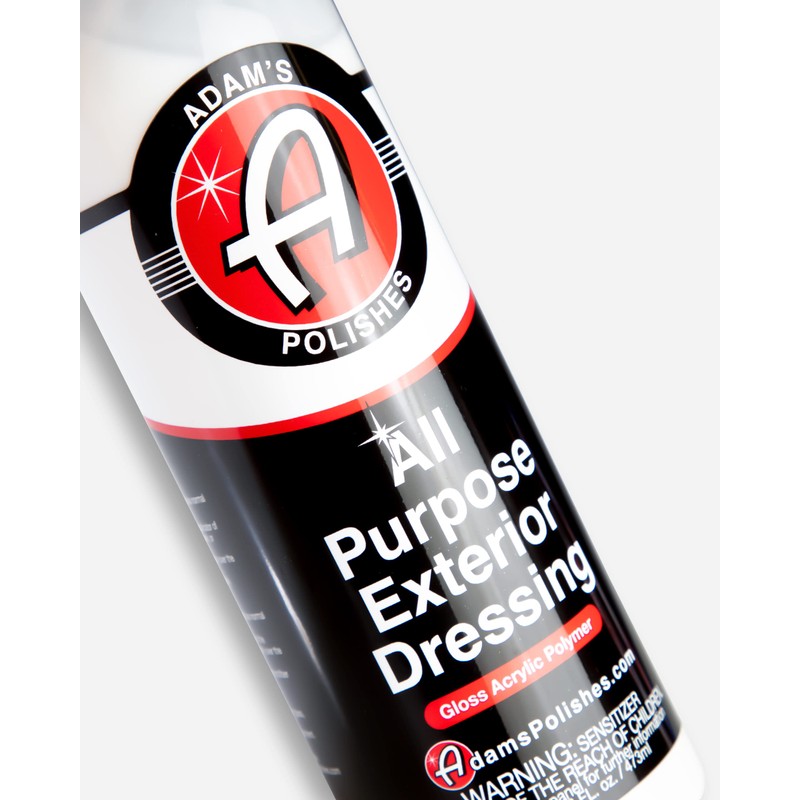 Adam's Polishes All Purpose Dressing (16oz) - Ready-To-Use Water-Based Plastic,