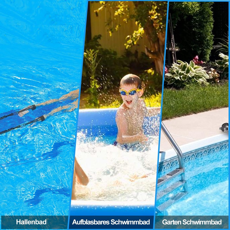 Swimming Belt for Pool with Storage Bag, 4-7.5 m Swimming