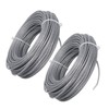 2PCS 24m 2.0mm Grass Trimmer Line, Lawn Mower Wire Rope