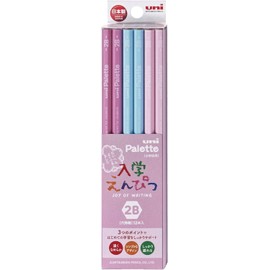 Mitsubishi Pencil Entrance Pencil Uni Palette 2B Pink 1 Dozen K69112B
