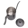 Spout Coffee Pot Professional 600ml Capacity Stainless Steel Gooseneck Coffee