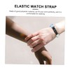 Gatuida 1pc Elastic Smart Watch Straps for Comfortable Wristband Hair
