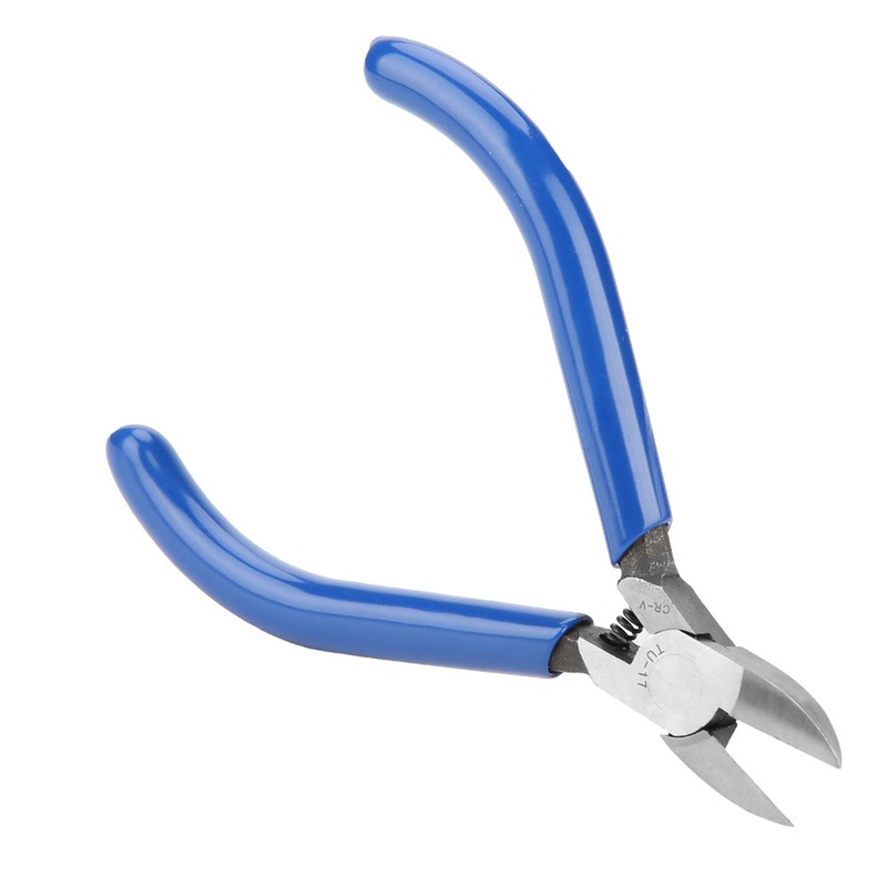 5in Electronic Diagonal Pliers Cable Side Cutting Nippers Wire Cutter