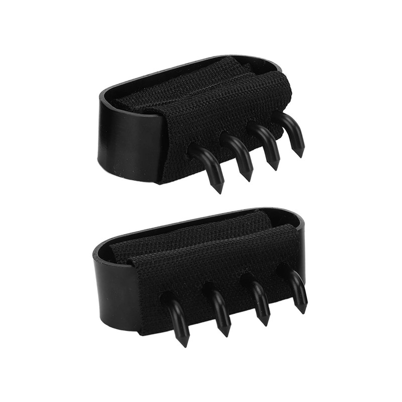 1 Pair/set 4 Tooth Spikes Crampon Hooks Wristband Durable Outdoor