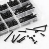 M3 Screws Set, 810 Pieces Threaded Screws Nuts Washers Set,