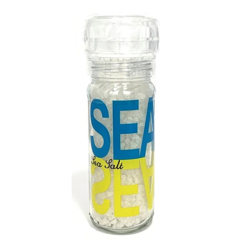 Spice Up Sea Salt Mill Included, 3.9 oz (110 g)