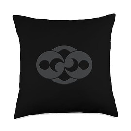 Alien Glyphs and UFO Mysteries Roswell Stone Crop Circle Mystique Throw Pillow, 18x18, Multicolor