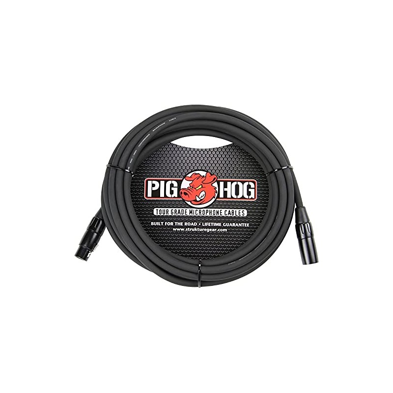 Pig Hog PHM20 High Performance 8mm XLR Microphone Cable, 20
