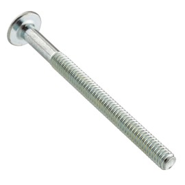 #8-32 X 2 Zinc Truss Head Self-Tapping Phillips Drive Drawer Knob & Pull Screws | Pack of 25 | Cabinet Door Knob, Dresser Drawer Pull Mounting Screws | MS8-SZ