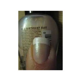 "10" Professional Nail Lacquer #413 "Birthday Suit" Box of 2