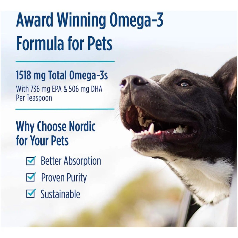 Nordic Naturals Omega-3 Pet Razas Grande 473 Ml Sfn