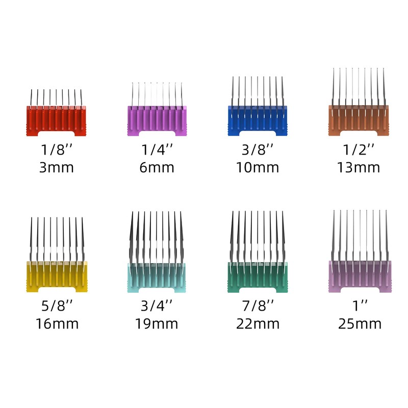 Animal Stainless Steel Clip Attachment Guide Comb Set for 5-in-1