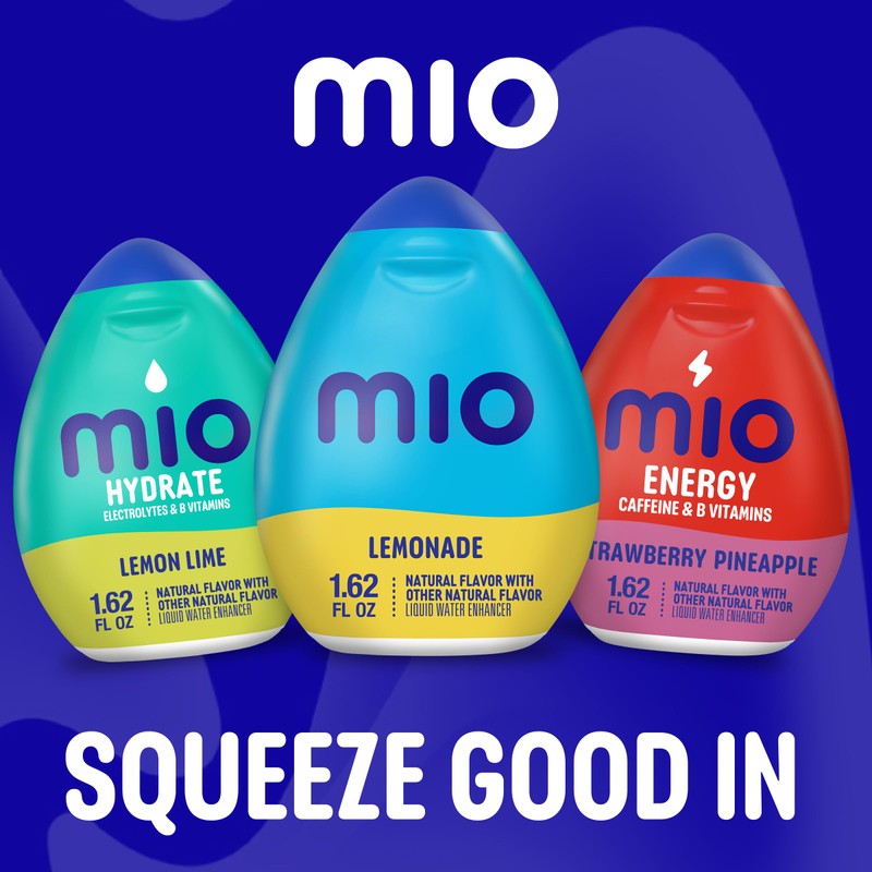 MiO Liquid Water Enhancer - makes 24 servings + Vitamins,