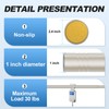 CorkLatta Brushed Nickel Shower Curtain Rod 31 to 80 Inch,1