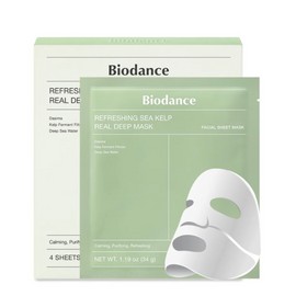 Biodance Refreshing Sea Kelp Real Deep Mask 1Box - 4 Pieces