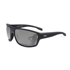 YOJHN Floating Polarized Sunglasses for Men Women UV400 Fishing Sunglasses See Fish in Water Kayaking Boating Sports Glasses (Black Frame Smoke Base)