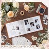 Rustic Wooden Wedding Guest Book Memory Book for Wedding Wooden