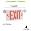 Ciata Ultra Bright LED Decorative Red Exit Sign & Emergency