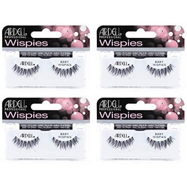Ardell Natural Lashes Pestañas postizas 105 Black (paquete de 4)