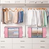 90 L Large Storage Bags, 8 Pack Clothes Storage Bins