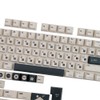 Black White Japanese PBT Keycap Cherry Profile DYE Sublimation Mechanical