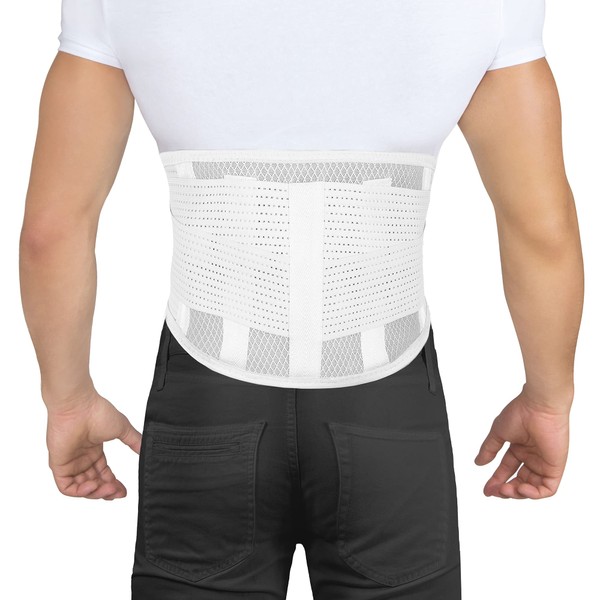 MagnetRX® Magnetic Back Support, Magnetic Back Strap, Ultra Strong Magnetic Back Support for Men & Women (Large)