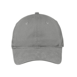 Port & Company Soft Brushed Canvas Cap CP96-OS-Deep Smoke